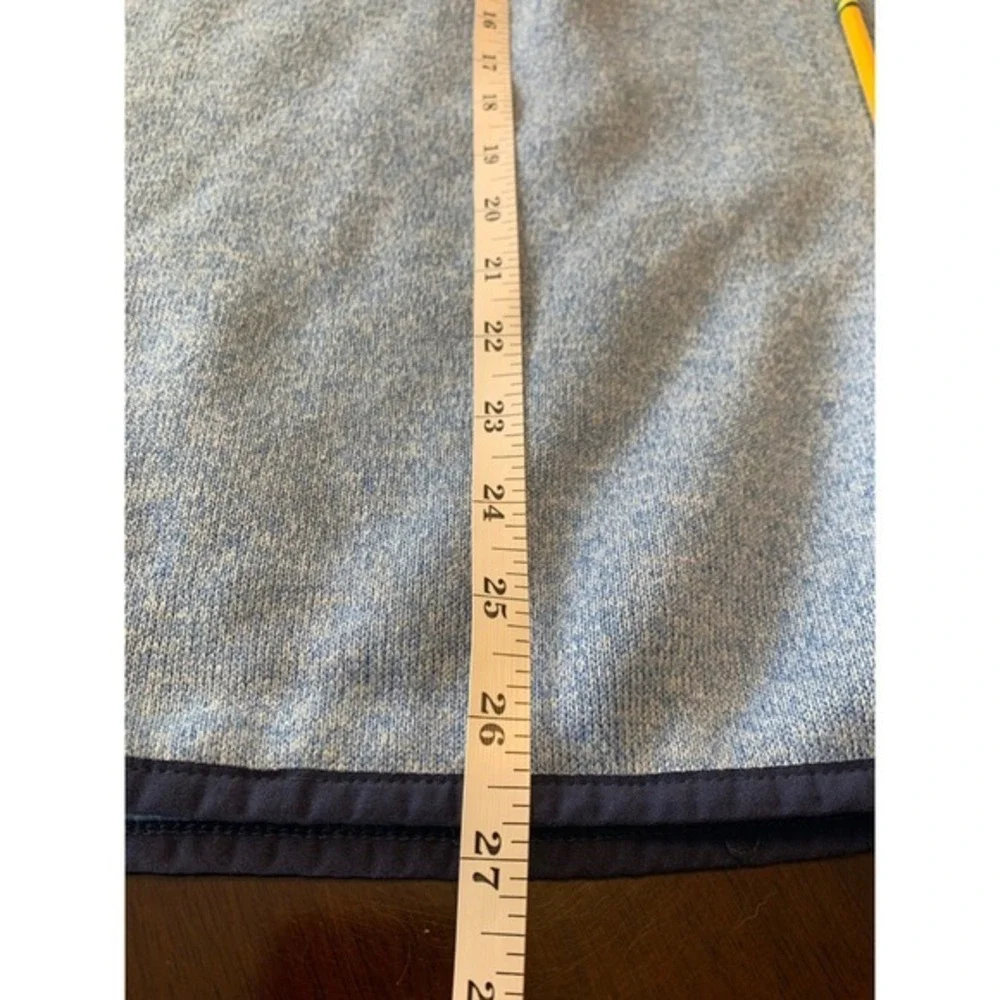 J.Crew Authentic Fleece Medium Light Blue‎ Lightweight Sweatshirt Pullover